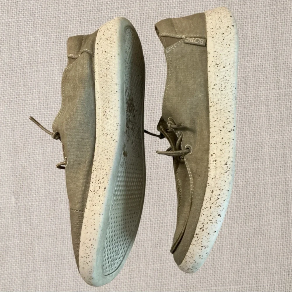 🌸BOBS Skipper - Summer Life Oxford Walking Sneakers from Finish Line-TAUPE - Picture 3 of 7